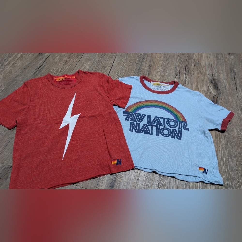 Aviator Nation Tees Bundle Size Small